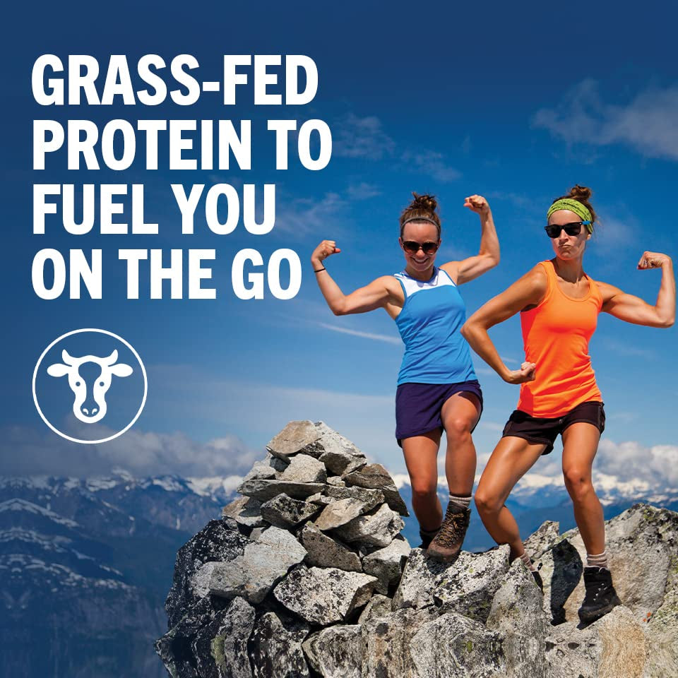 Orgain Grass Fed Clean Protein Shake, Vanilla Bean - 20G of Protein, Meal Replacement, Ready to Drink, Gluten Free, Soy Free, Kosher, 11 Oz, 12 Count (Packaging May Vary)