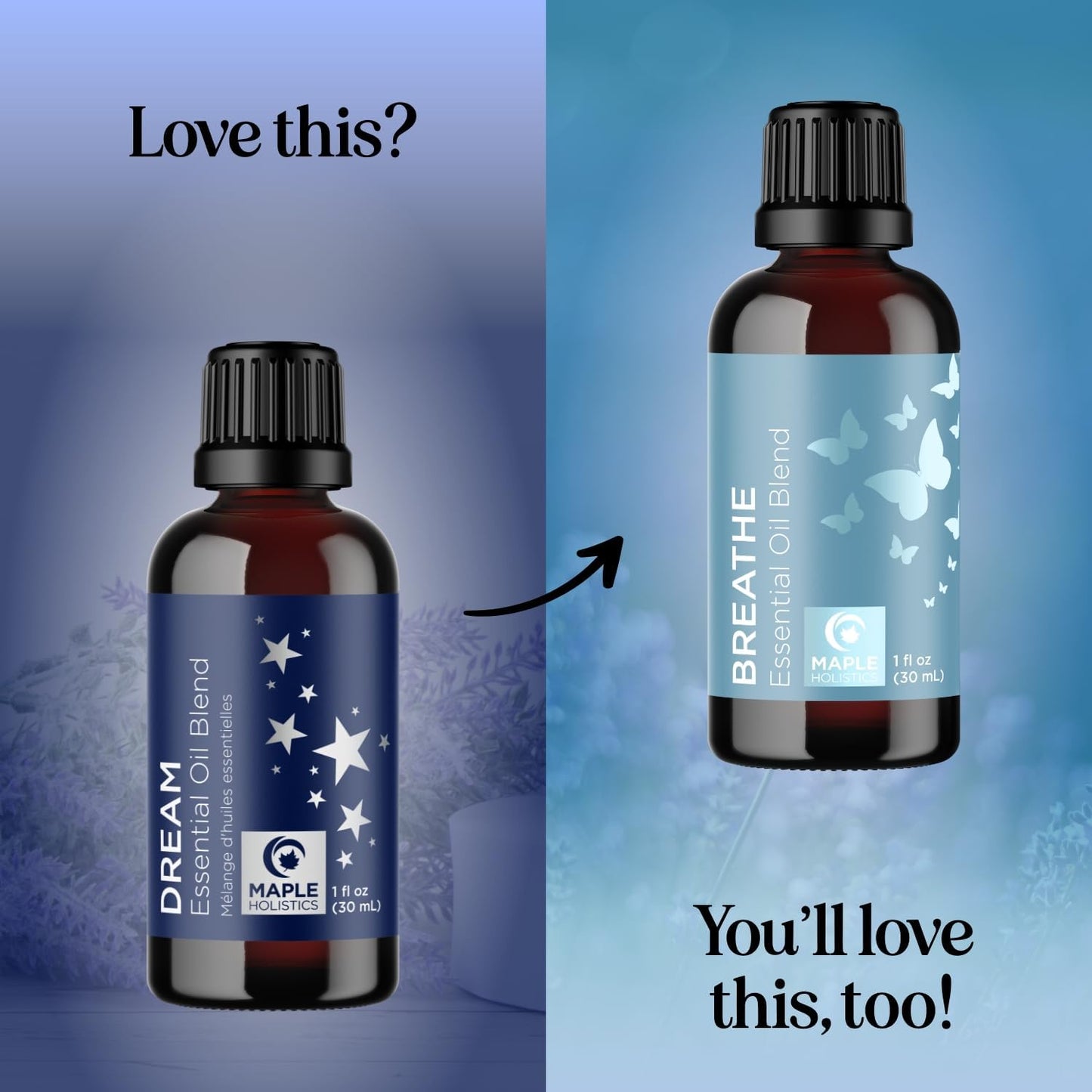 Sleep Essential Oil Blend for Diffuser - Dream Essential Oils for Diffusers Aromatherapy and Relaxation with Clary Sage Ylang-Ylang Roman Chamomile and Lavender Essential Oils for Sleep Time Support
